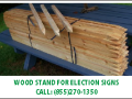 wood stand