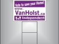 yard signs - a